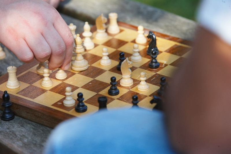 Freizeit verbringen mit Schach